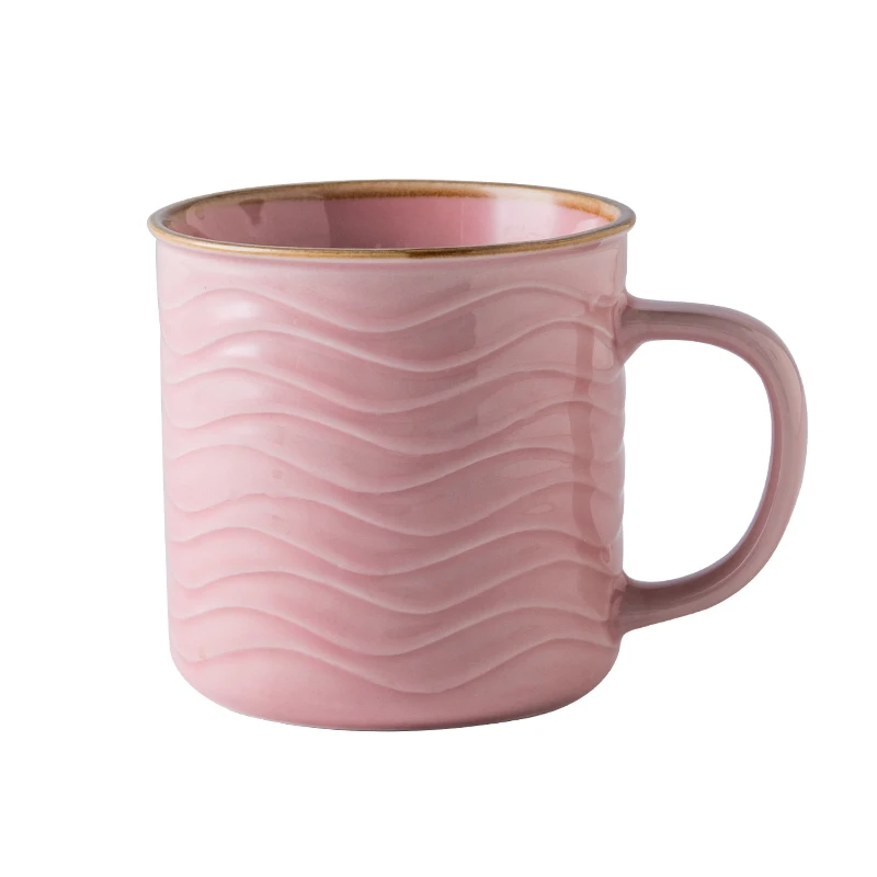 

Breakfast Christmas Mugs Large Ceramic Cups Simple Milk Household Coffee Cute Cup