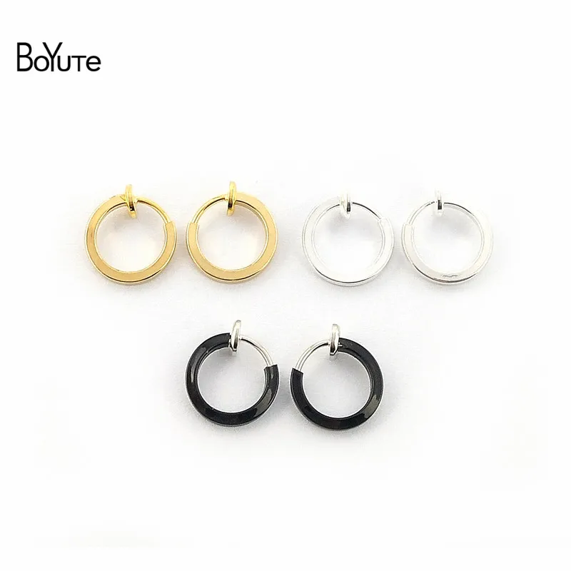 BoYuTe 5 Pairs 111.8MM Metal Copper No Pierced Spring Ear Clip Ear Cuff Earrings Jewelry Accessories (5)