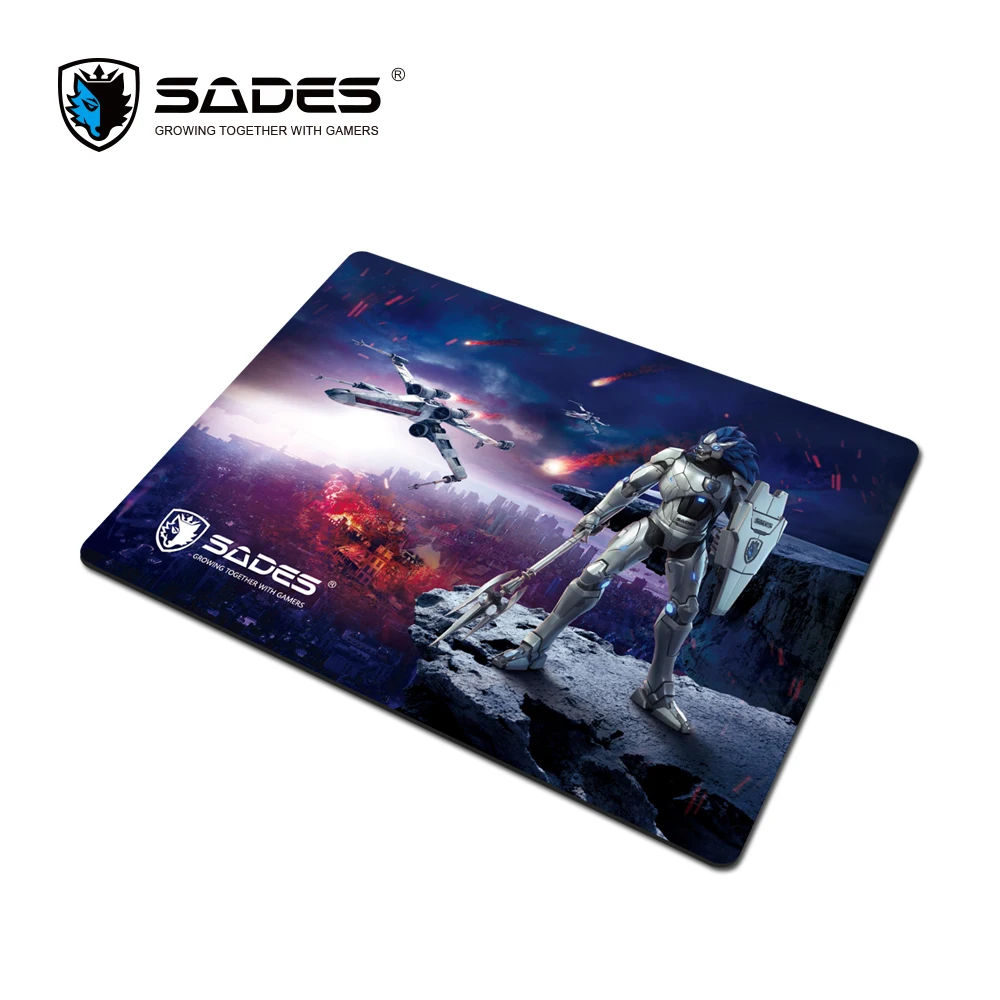  SADES SAP1 Medium Size Mouse Pad Anti-skidding rubber Gaming Mouse Pad Wolf Pattern for World of Wa