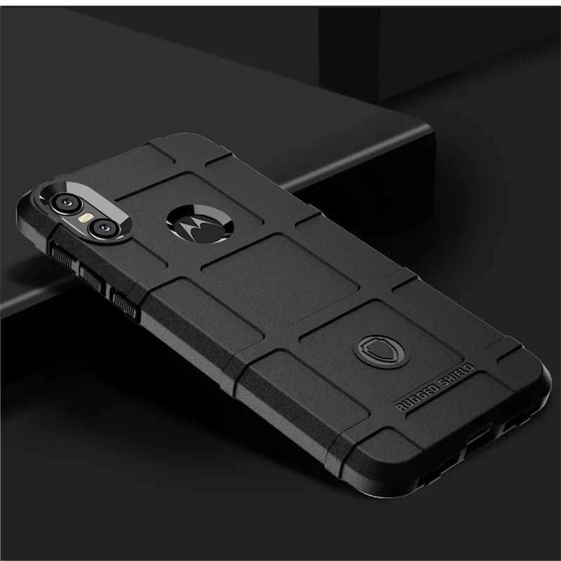 

Armor Anti-shock Cases For Motorola One Power Case Cover Soft Anti-shock Bumper For Motorola Moto One Power Capa