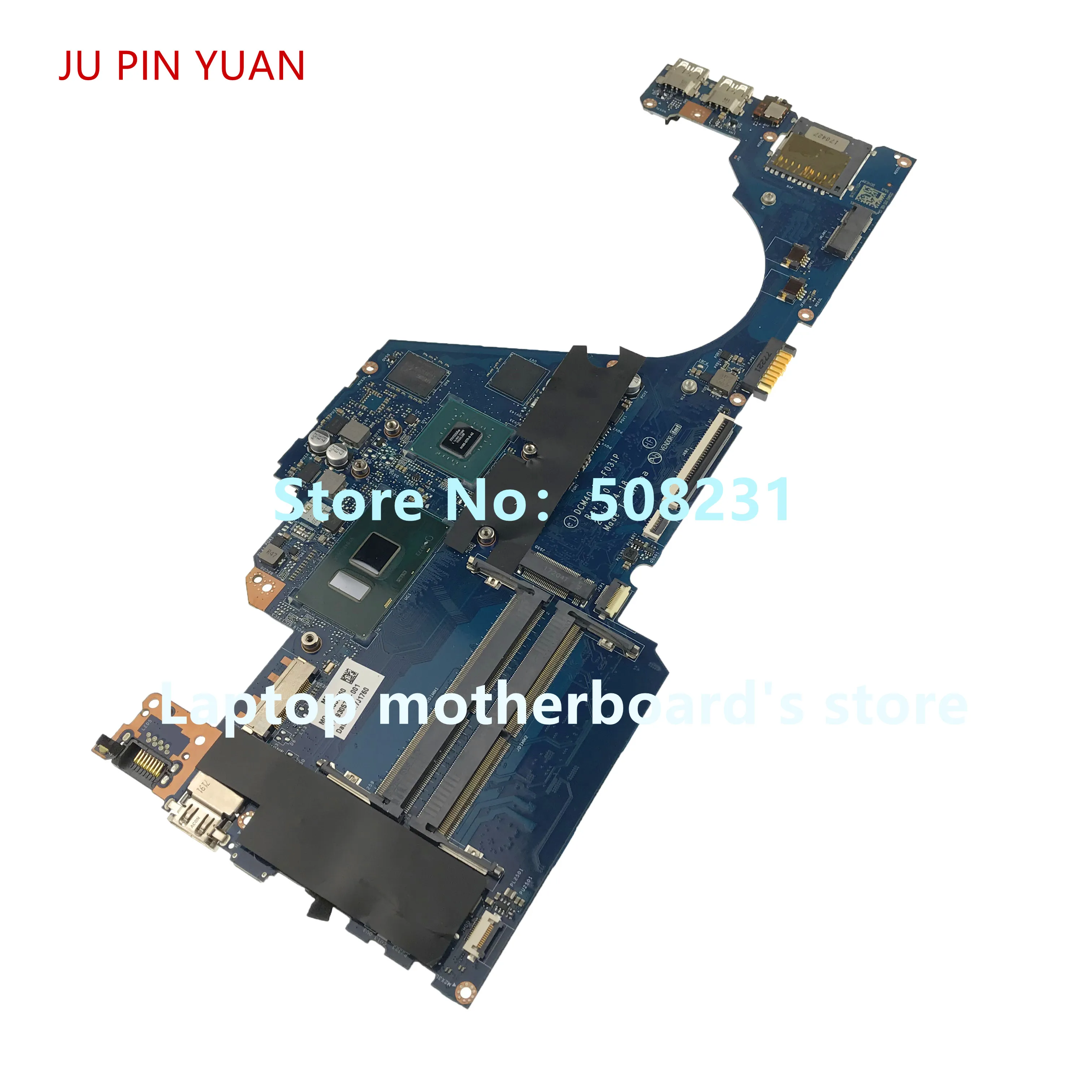 Ju pin yuan для ноутбука hp ProBook 430 G5 L01036-001 L01036-601 DA0X8BMB6F0 материнская плата для ноутбука I3-6006U полностью протестирована