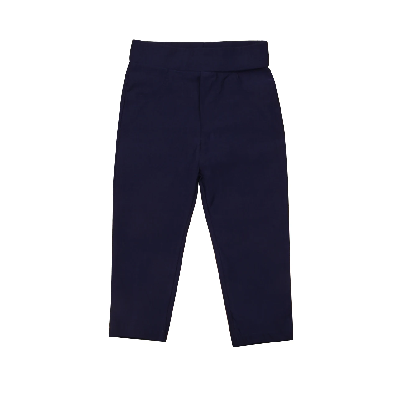 Детские эластичные брюки для маленьких мальчиков и девочек; хлопковая одежда; брюки - Цвет: Синий