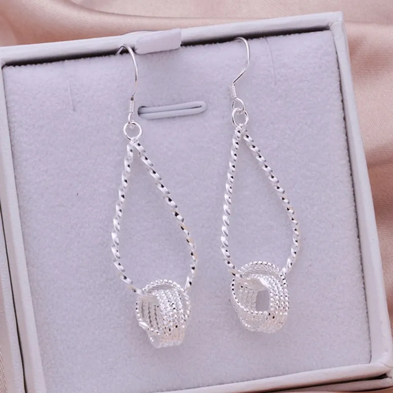 summer style fine 925 sterling silver earrings 925 sterling silver