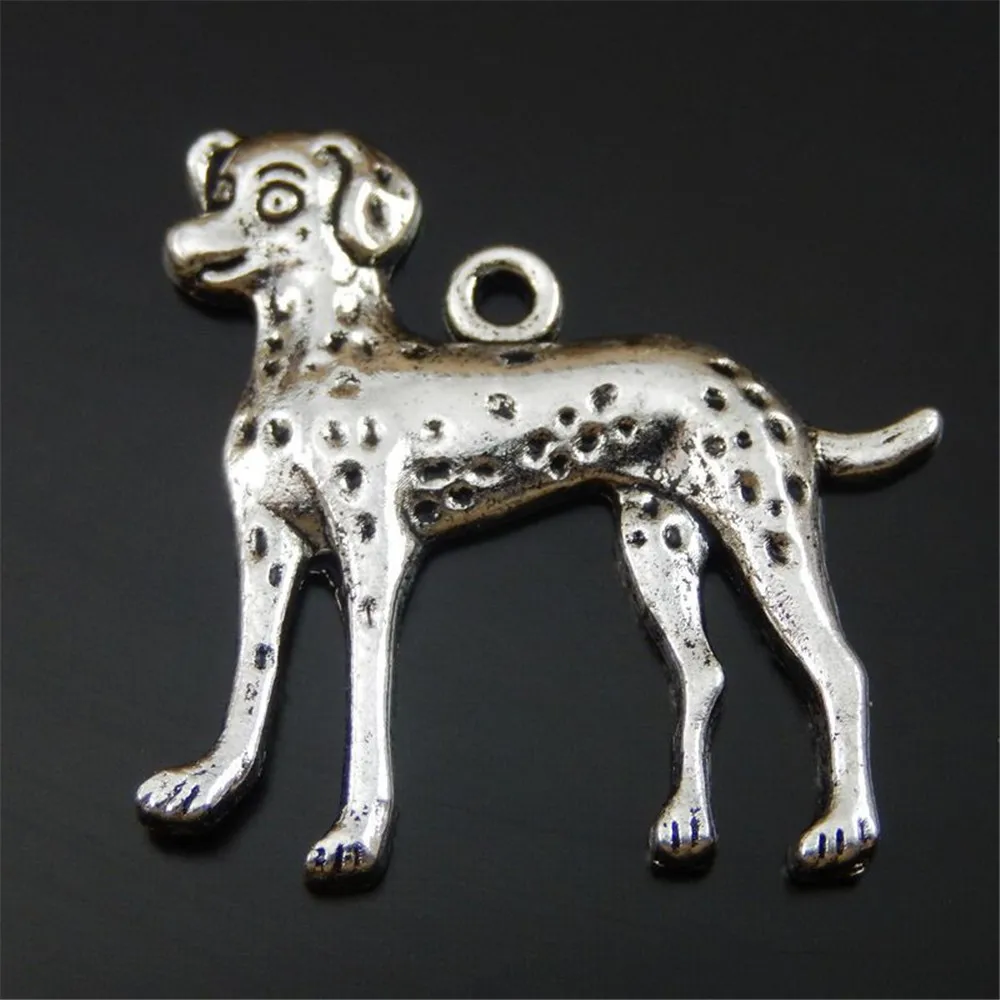 GraceAngie Small Dog Charms Puppy Hanging Art Retro Stunning Jewelry
