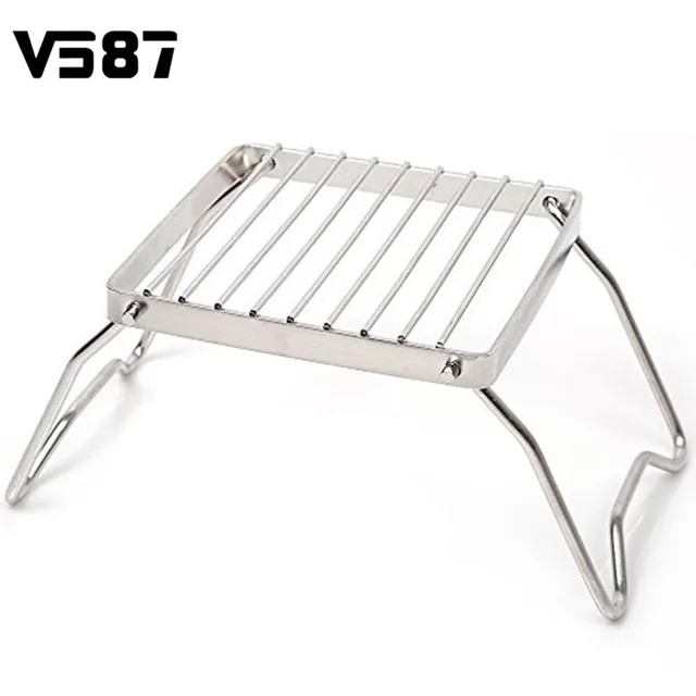 Bbq Grill Stainless Steel Rack Barbecue Portable Folding Bbq Grill Stainless Steel Rack Barbecue Portable Folding Cooking Gadgets Camping Picnic Tools Accessories