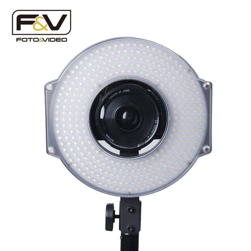 F&V R 300 Photo camera lighting LED Ring light/led video