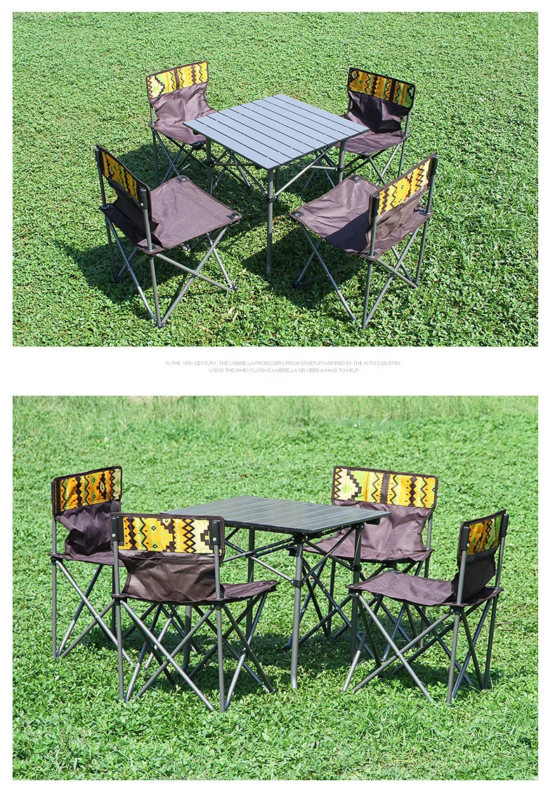 1 * mesa) para a família acampamento