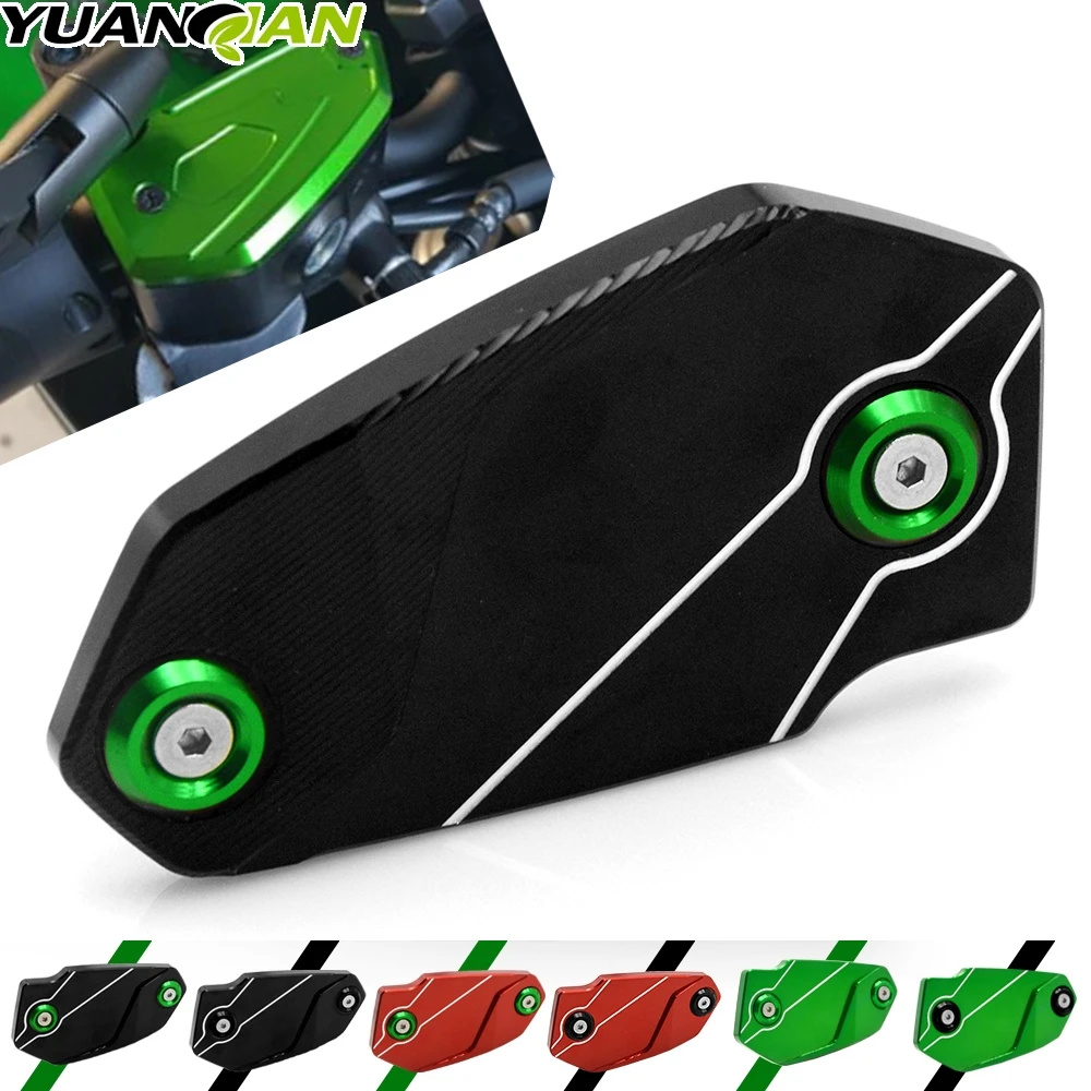 

For Kawasaki Z800 Z 800 2013-2016 2015 Motorcycle Brake Fluid Reservoir Tank Cover CNC Aluminum Brake Fluid Reservoir Cap Z800