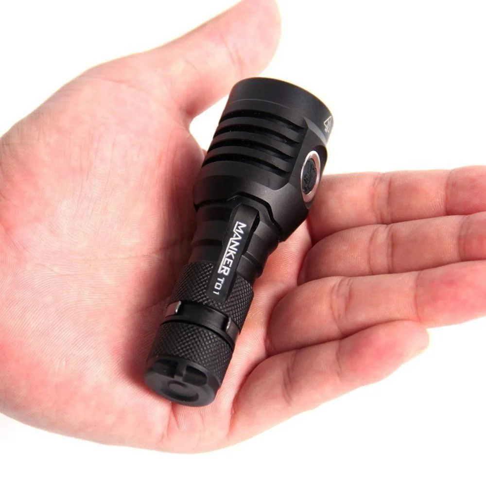 Манкер T01 II 900 люмен Cree XP L привет светодиодный фонарик мощный Карманный Метатель