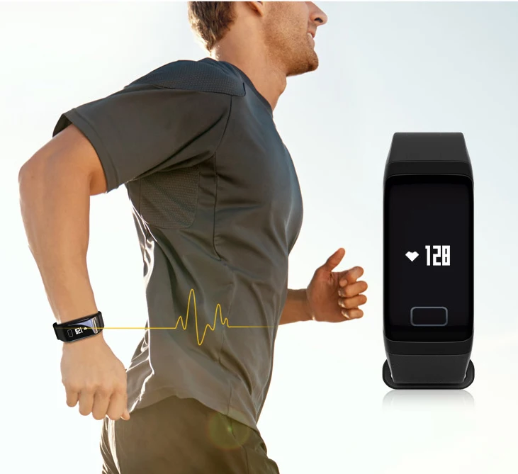 Смарт-часы F1 кровяное давление SpO2 мониторинг здоровья фитнес-браслет монитор сердечного ритма телефон SMS напоминание pk fitbits miband2