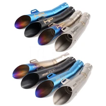 Universal Motorcycle Motorcross Scooter Exhaust Pipe Moto GP Escape Muffler ATV Accessory For KTM Z750 R1