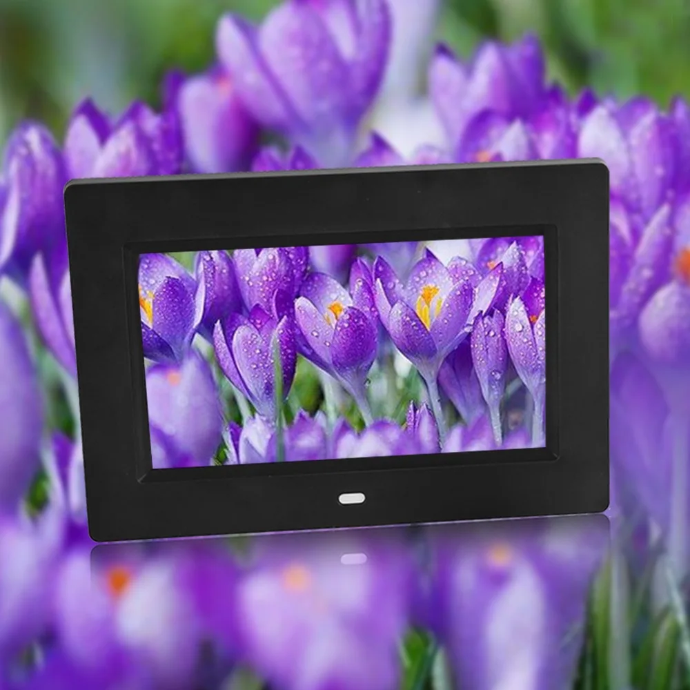 7 Inch HD Screen 5V 800 x 480 Slim Digital Electronic Picture Photo