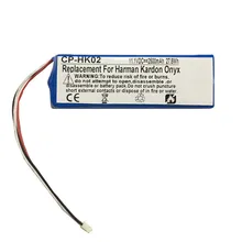 ZycBeautiful 2500 mAh аккумулятор для Harman Kardon Onyx громкоговоритель батарея PR-633496