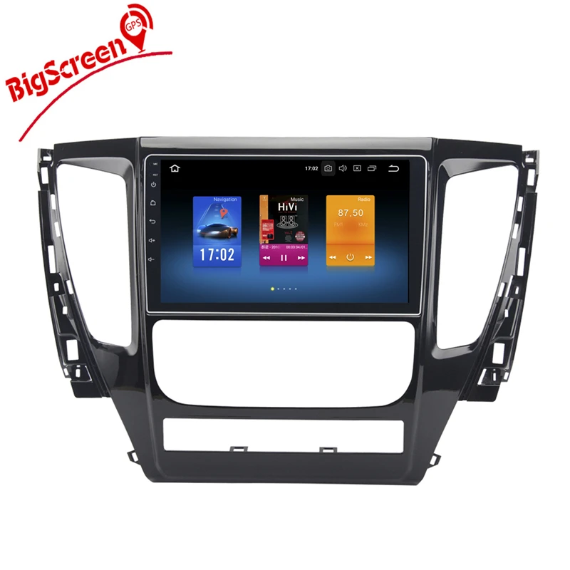 Cheap Newest Android 8.0 Eight Core Car DVD Player GPS Navigation For Misubishi Pajero 2016 2017 2018 Multimedia Satnav Headunit Radio 2