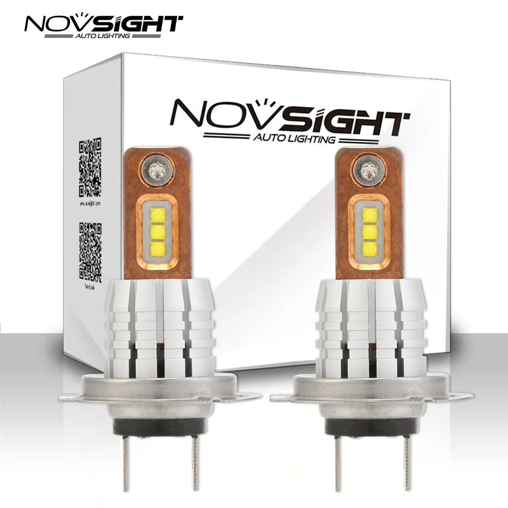 

Novsight H11 H8 LED h7 h1 Fog Light Bulbs 9005 HB3 HB4 9006 Car styling Running Lights Auto Driving Lamp 12V 24V 6000K White