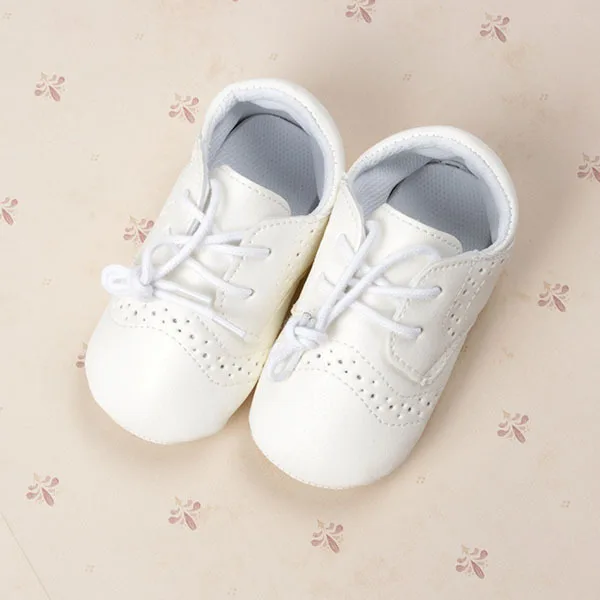 Искусственная кожа британский стиль Обувь для младенцев обувь для детей с воздуха отверстия antiskip унисекс обувь Обувь для малышей для От 0 до 12 месяцев