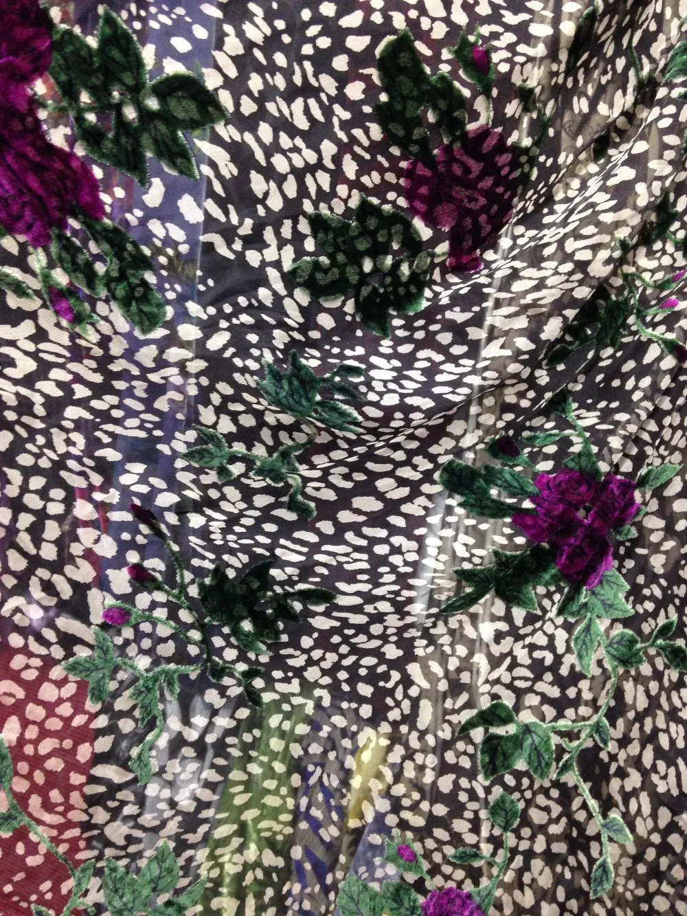 rayon+ velour fabric /Fabrics/ base with 100 rayon/artificial silk 2