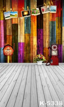 

fondos fotografia 1.5X2m Wood Photography Props Baby Photo Shoot Background Digital Painted Wedding Muslin Backdrops