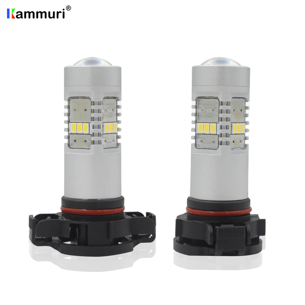 HID White H16 5202 ps19w car LED Bulbs for Cadillac Chevrolet GMC Jeep Subaru BRZ XV For Fog