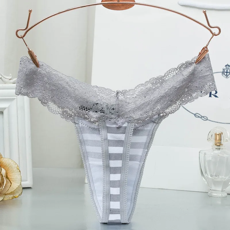 4 шт. большие размеры S XXL женские кружевные стринги сексуальное нижнее белье