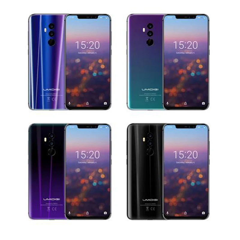 Umidigi Z2 FHD + полный экран 6 ГБ ОЗУ 64 ПЗУ мобильный телефон Helio P23 Octa Core 2 &quotAndroid 8 1 16 Мп