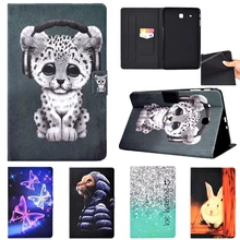 Модный чехол с бабочкой для samsung Galaxy Tab E 9,6 T560 T561 чехол для samsung Tab E 9,6 SM-T560-T561 Подставка для планшета Coque