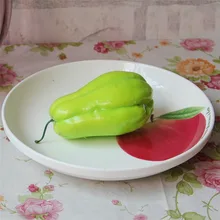 Зеленый Choko пенный имитация овощей поддельные фрукты игрушка еда игровой дом игрушка детская кухня украшения учебное помощь