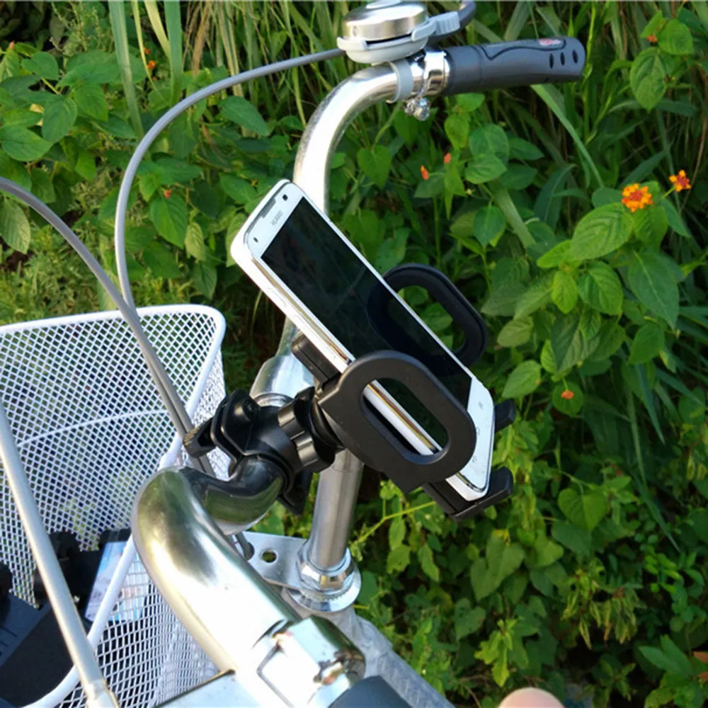 Универсальный держатель для мотоцикла MTB велосипеда на руль мобильного телефона