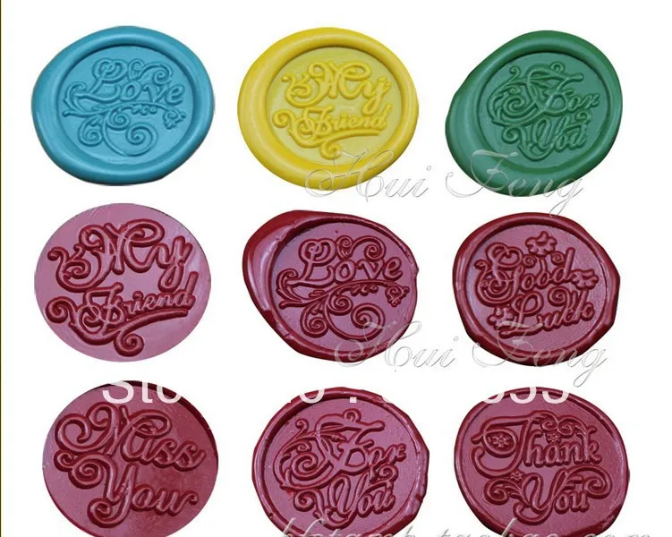 

wax sealing /wax stamp for wedding / (can choice design as you want)-free shipping