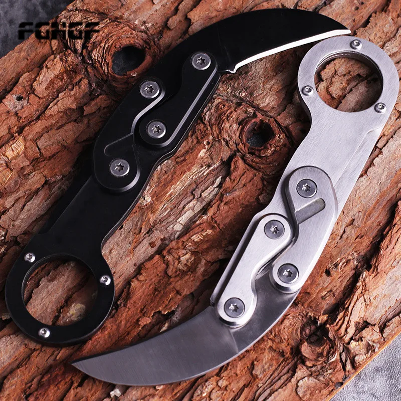 

Hunting Knife CS GO Tactical Claw Neck Knife Camp Hike Outdoor Self Defense Offensive Hunting Survival Tools Knife