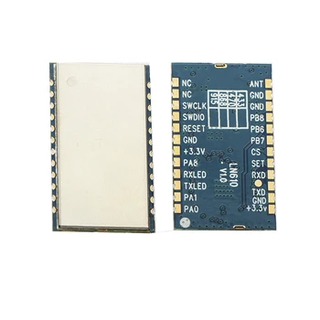 

NiceRF 10pcs LN610 LORAWAN Node max 100mw lora RF module EU433M / EU868M / KR920M / AS923M / CN780M/ CN470M / US915M / AS915M