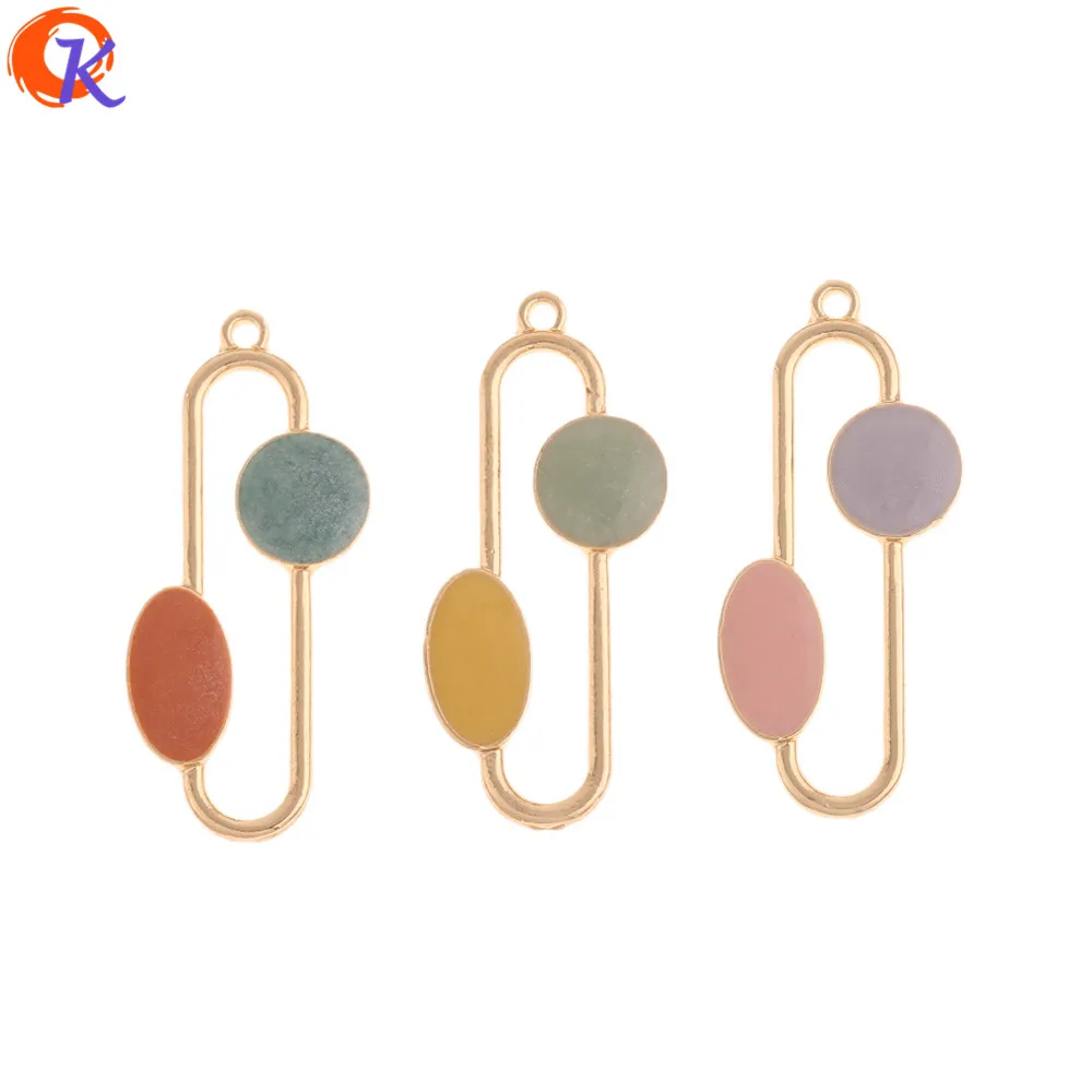 

Cordial Design 60Pcs 18*40MM Jewelry Accessories/Charms/Paint Effect/Oval Shape/DIY Earrings Making/Hand Made/Jewelry Findings