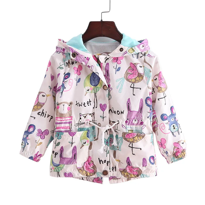 2017-New-2-8T-spring-summer-girls-jackets-casual-hooded-outerwear-for-girls-fashion-Hand-Painted