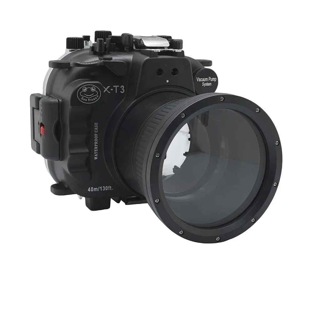 Водонепроницаемый чехол для подводной камеры fp.1 Fujifilm 40 м/130 футов белый и черный