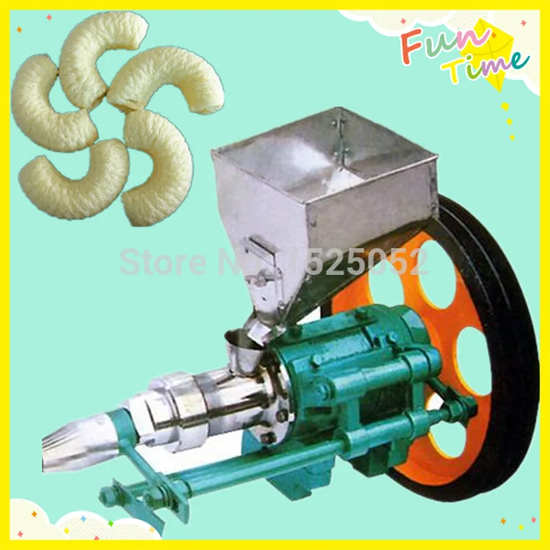 Corn and Rice Puffed Food Extruder with 7 Shapes Corn Puffed Machine