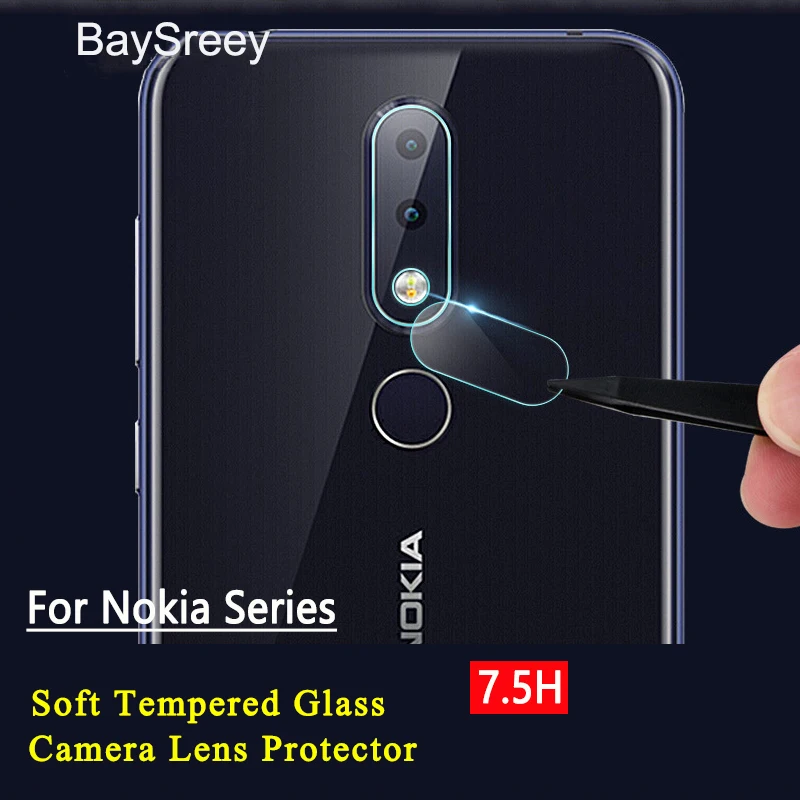 Закаленное стекло для объектива камеры Nokia 8 sirocco 7 Plus прозрачная защитная пленка