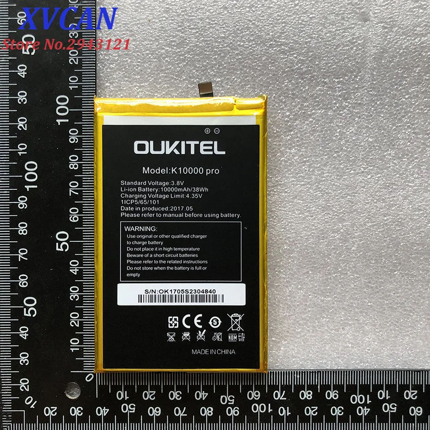 Oukitel k10000 Pro Аккумулятор большой емкости 10000 мАч Замена батареи для oukitel k10000 Pro мобильного телефона