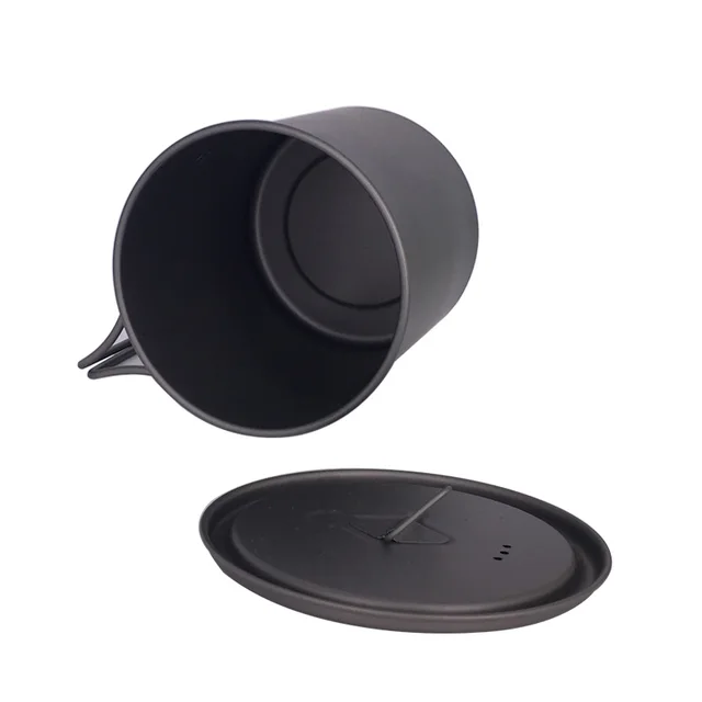 Pentola In Titanio Toaks Ultraleggera - 750ml, 86g, Per Trekking E Campeggio - Foto 3