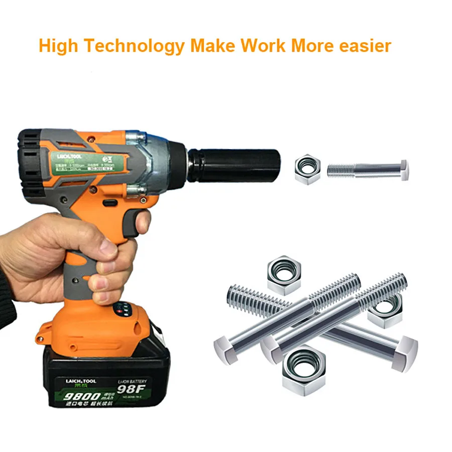 360н/м 16800 мАч 9800 1/2 бесщеточный крутящий момент беспроводной Hilti Электрический Bort