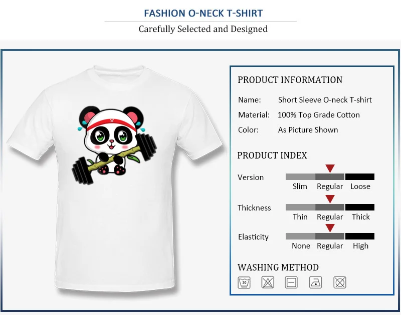 Panda Bench Workout Shirt_detail_white