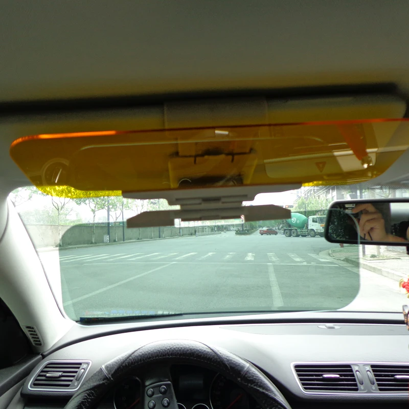 Car Sun Visor Anti Dazzling Mirror For Driver Day & Night Vision Auto Driving Mirror Car Clear View Glass Accessories