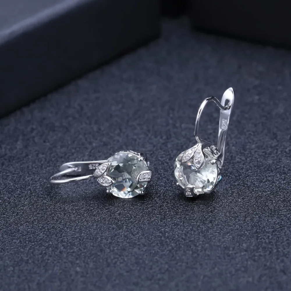 Женские серьги гвоздики GEM'S BALLET из стерлингового серебра 925 пробы 6 65ct с