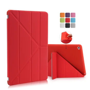 

For Ipad Mini 4 3 2 1 Smart Tpu Case PU Leather Flip Stand soft back Cover Case For Apple iPad air 1 2 For ipad 2 3 4 Pro 10.5''
