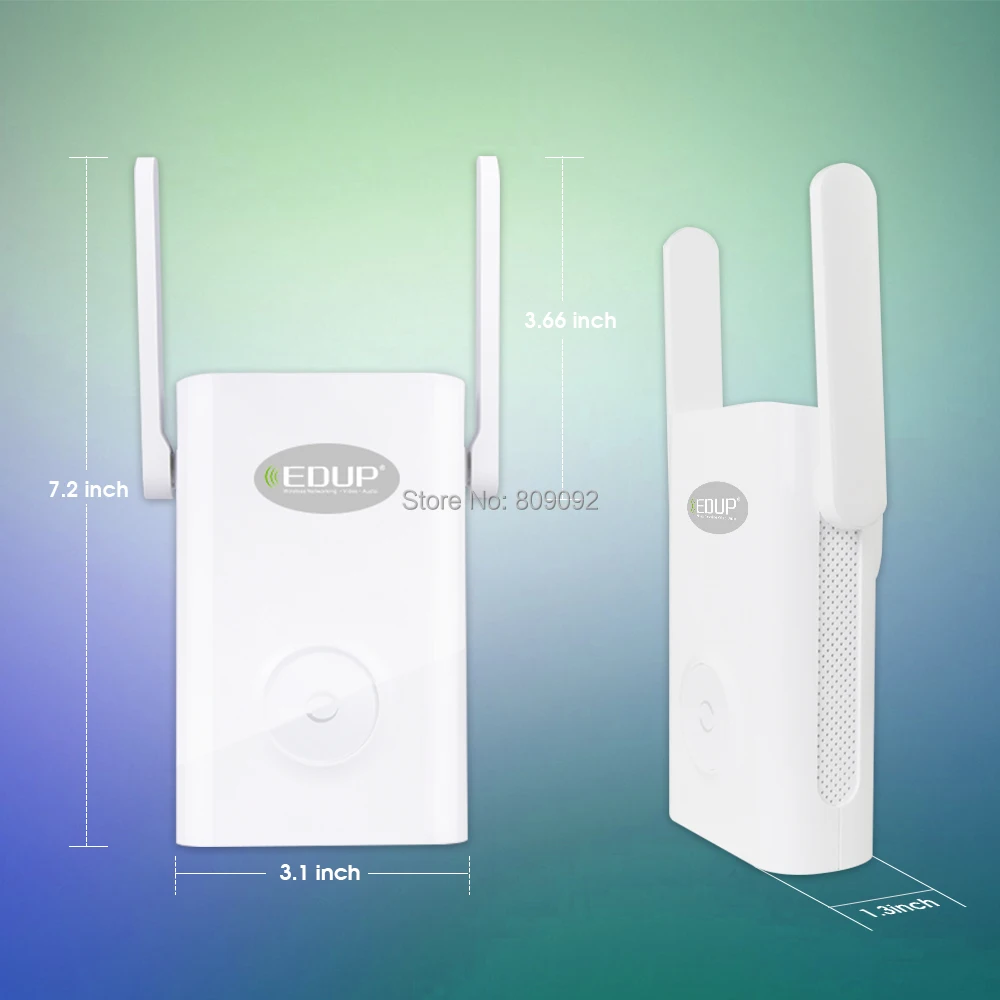 1200 Мбит/с Беспроводной Wi-Fi Ретранслятор Dual Band 2,4/5 ГГц Wi-Fi Range Extender 2 * 4dBI антенны 11AC сигнала amplifer точки доступа