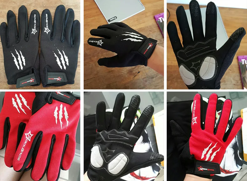 ROCKBROS полный палец перчатки для велоспорта сенсорный экран лыжные перчатки для сноубординга мужские женские велосипедные перчатки для пешего туризма альпинистские перчатки