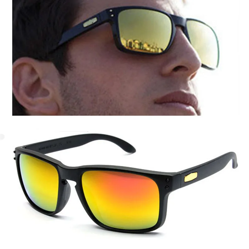 

2019 New Fashion Square Sunglasses Men Luxury Brand Designer Black Blue Rays Sun Glasses Mirror Driving Shades Male Goggles