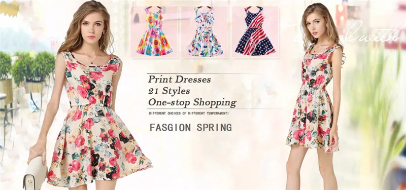 Print Dresses 21 Styles One-stop Shopping