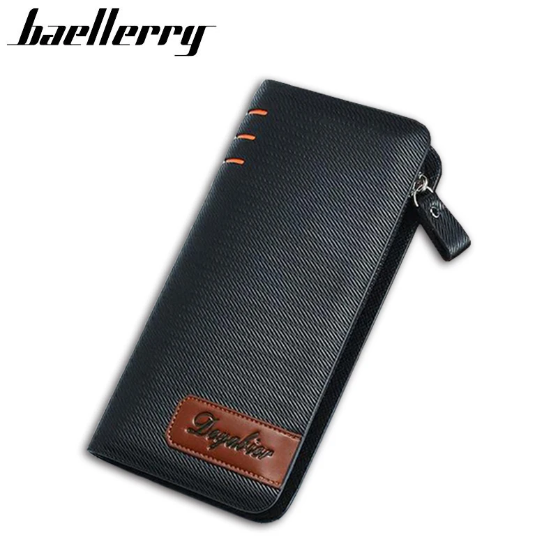 

2015 New Fashion Men Wallets Casual Wallet Men Purse Clutch Bag Brand Leather Wallet Long Design Men Bag Gift for Men HQB1161