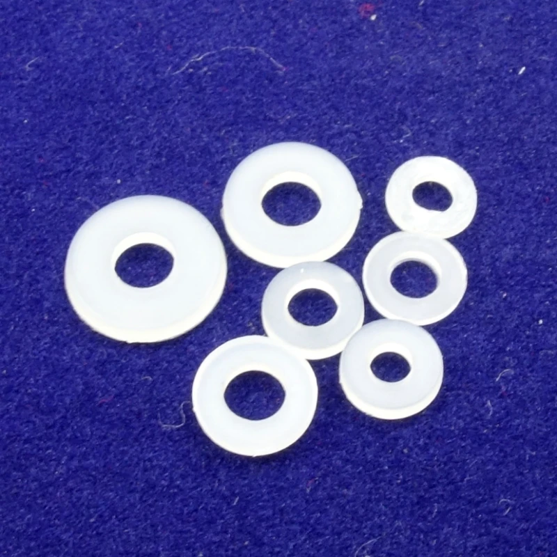 Nylon Washer Flat Washer Round Flat Washer Gasket Seal Ring 8 Size M2 M2.5 M3 M4 M5 M6 M8 M10 Nylon Washer Flat Washer Round Flat Washer Gasket Seal Ring 8 Size M2 M2.5 M3 M4 M5 M6 M8 M10