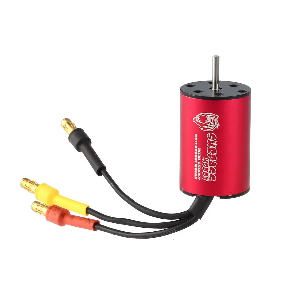 SURPASSHOBBY 2030 6500KV/7200KV Brushless Motor 2S for 1:20/1:18 GTR/Lexus RC Drift Racing Car Waterproof Sensorless Truck Part